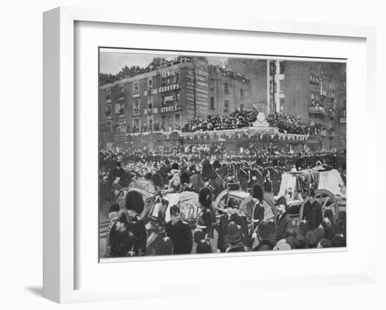 Queen Victorias Funeral-null-Framed Photographic Print