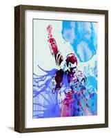 Queen Watercolor-Jack Hunter-Framed Art Print