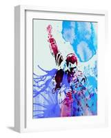 Queen Watercolor-Jack Hunter-Framed Art Print