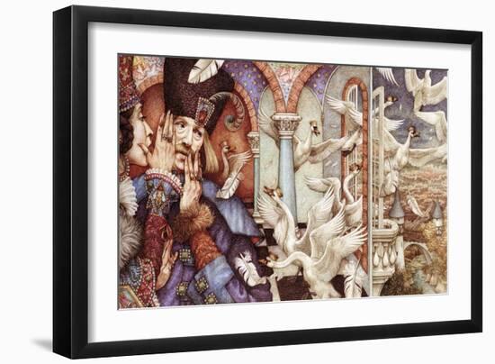 Queen Whispering-Anne Yvonne Gilbert-Framed Giclee Print