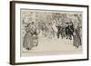 Queen Wilhelmina's Accession, Historical Procession in Honour of Her Majesty-Phil May-Framed Giclee Print