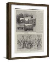 Queen Wilhelmina's Accession, the Fete at Scheveningen-null-Framed Giclee Print