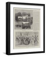 Queen Wilhelmina's Accession, the Fete at Scheveningen-null-Framed Giclee Print