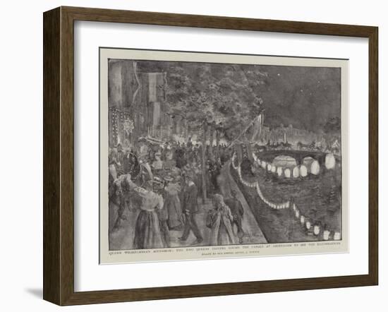 Queen Wilhelmina's Accession-null-Framed Giclee Print