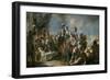 Queen Zenobia before Emperor Aurelian, 1717-Giandomenico Tiepolo-Framed Giclee Print