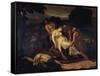 Queen Zenobia Taken from River Araxes by Shepherds-Francesco Nenci-Framed Stretched Canvas