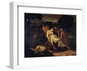 Queen Zenobia Taken from River Araxes by Shepherds-Francesco Nenci-Framed Giclee Print