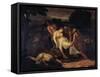 Queen Zenobia Taken from River Araxes by Shepherds-Francesco Nenci-Framed Stretched Canvas