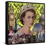 Queen-Anne Storno-Framed Stretched Canvas