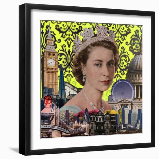 Queen-Anne Storno-Framed Giclee Print