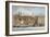 Queenhithe Flour Wharf, City of London, 1801-Charles Tomkins-Framed Giclee Print