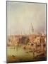 Queenhithe - St. Paul's in the Distance, 1860-F. Lloyds-Mounted Giclee Print