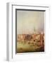 Queenhithe - St. Paul's in the Distance, 1860-F. Lloyds-Framed Giclee Print