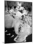 Queens and Their Attendants Resting Between Dances During the Chattanooga Cotton Ball-Grey Villet-Mounted Photographic Print