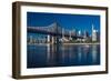 Queens Bridge to Roosevelt Island, New York, NY-null-Framed Photographic Print