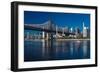 Queens Bridge to Roosevelt Island, New York, NY-null-Framed Photographic Print