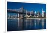 Queens Bridge to Roosevelt Island, New York, NY-null-Framed Photographic Print