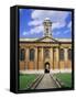 Queens College, Oxford, Oxfordshire, England, United Kingdom-Roy Rainford-Framed Stretched Canvas