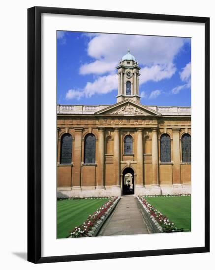 Queens College, Oxford, Oxfordshire, England, United Kingdom-Roy Rainford-Framed Photographic Print