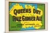 Queens Dry Pale Ginger Ale-null-Mounted Art Print
