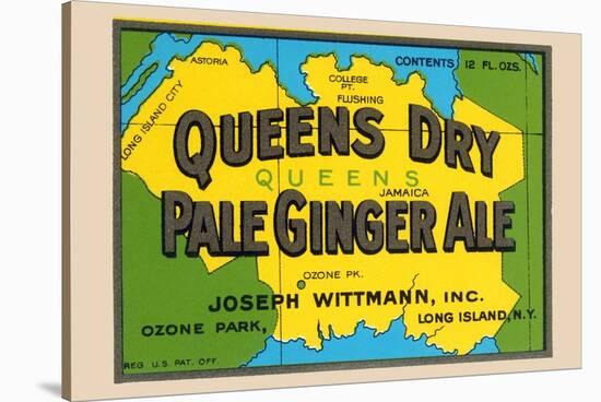 Queens Dry Pale Ginger Ale-null-Stretched Canvas