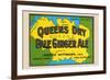 Queens Dry Pale Ginger Ale-null-Framed Premium Giclee Print