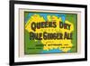 Queens Dry Pale Ginger Ale-null-Framed Premium Giclee Print