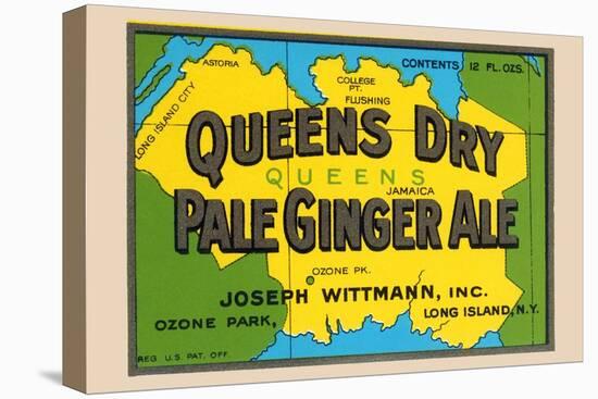 Queens Dry Pale Ginger Ale-null-Stretched Canvas