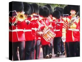 Queens Guards-Tosh-Stretched Canvas