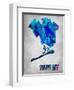 Queens New York-NaxArt-Framed Art Print