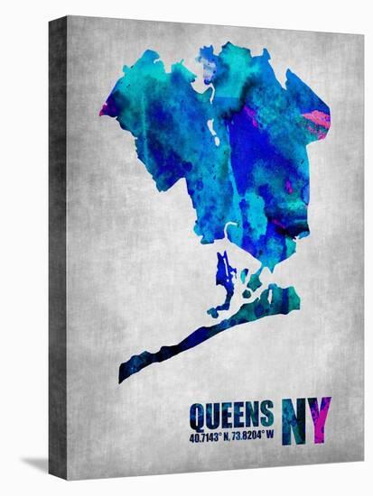 Queens New York-NaxArt-Stretched Canvas
