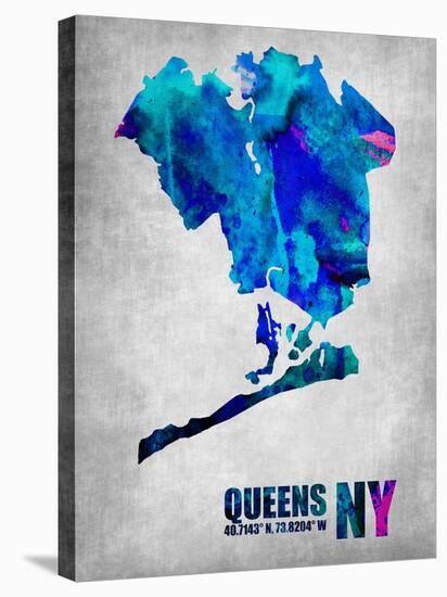 Queens New York-NaxArt-Stretched Canvas