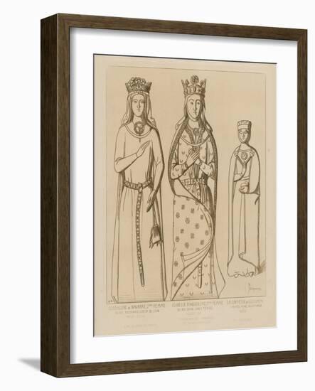 Queens of the 13th Century-Raphael Jacquemin-Framed Giclee Print