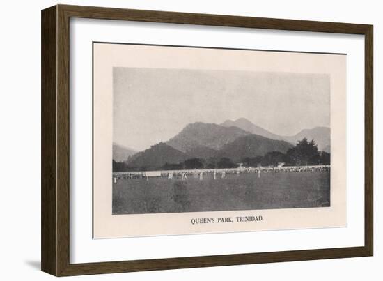 Queens Park Oval, Port of Spain, Trinidad, 1912-null-Framed Giclee Print
