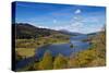 Queens View at Loch Tummel-Circumnavigation-Stretched Canvas