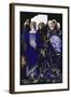 Queens Who Wasted the East by Proxy....'. 'Queens', Nine Glass Panels Acide-Harry Clarke-Framed Giclee Print