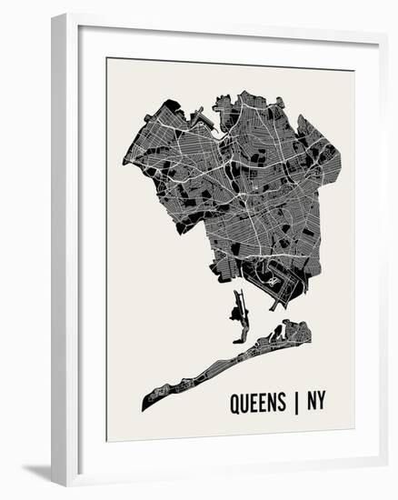 Queens-Mr City Printing-Framed Art Print