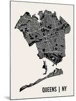 Queens-Mr City Printing-Mounted Art Print