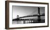 Queensboro Bridge and Manhattan from Brooklyn, NYC-Michel Setboun-Framed Giclee Print
