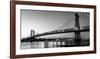 Queensboro Bridge and Manhattan from Brooklyn, NYC-Michel Setboun-Framed Giclee Print