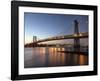 Queensboro Bridge and Manhattan from Brooklyn, NYC-Michel Setboun-Framed Giclee Print