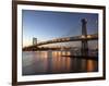 Queensboro Bridge and Manhattan from Brooklyn, NYC-Michel Setboun-Framed Giclee Print