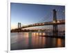 Queensboro Bridge and Manhattan from Brooklyn, NYC-Michel Setboun-Framed Giclee Print