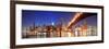 Queensboro Bridge to Manhattan-null-Framed Premium Giclee Print