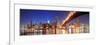 Queensboro Bridge to Manhattan-null-Framed Premium Giclee Print