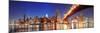 Queensboro Bridge to Manhattan-null-Mounted Premium Giclee Print