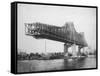 Queensboro Bridge under Construction-null-Framed Stretched Canvas