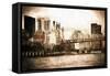 Queensboro Bridge-Philippe Hugonnard-Framed Stretched Canvas