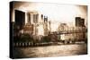 Queensboro Bridge-Philippe Hugonnard-Stretched Canvas