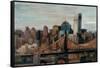 Queensboro Bridge-Silvia Vassileva-Framed Stretched Canvas